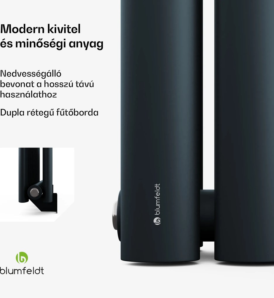 Blumfeldt Tallheo radiátor 60x60 707W