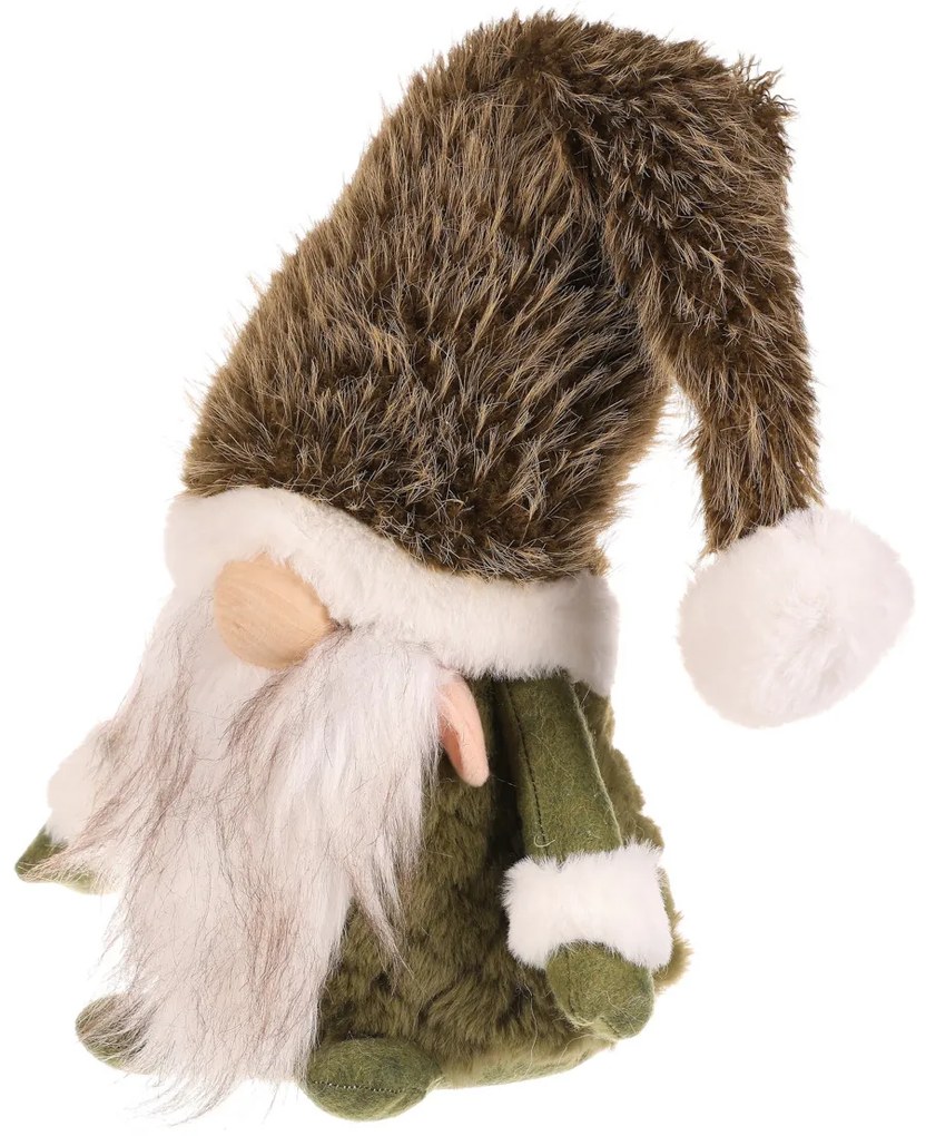 Karácsonyi dekoráció Tündér álló, magasság 30 cm, zöld/fehér, 30 cm