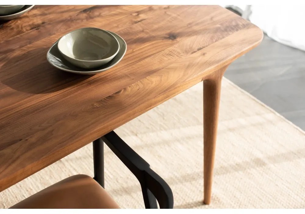 Diófa étkezőasztal 90x200 cm Fawn – Gazzda