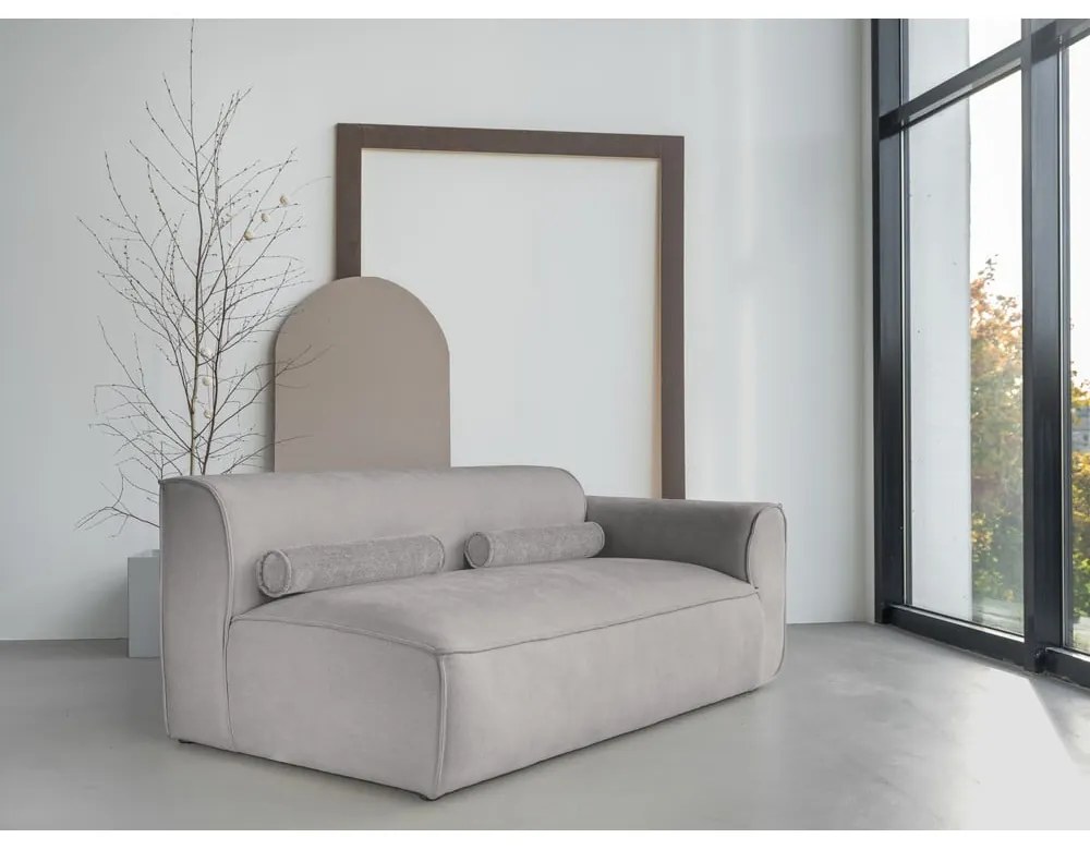 Világosszürke kanapé modul (jobb oldali) Flex Felix – Miuform