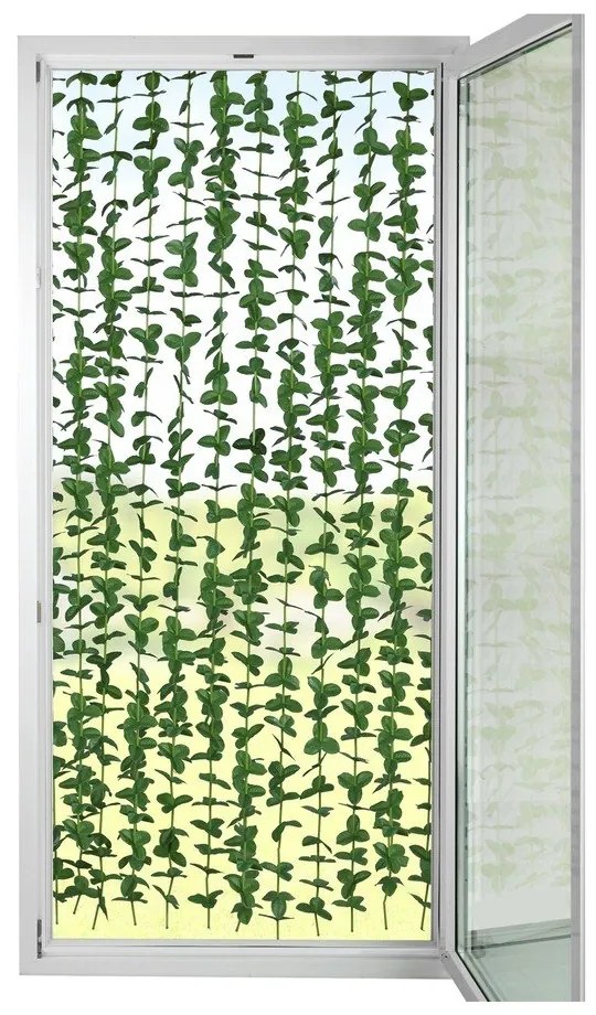 Zöld függöny ajtóra 190x90 cm Liane - Maximex