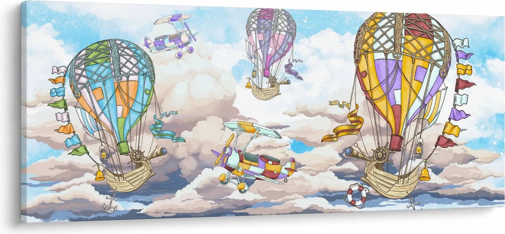 Kép - Expedíció a felhőkben (120x50 cm)