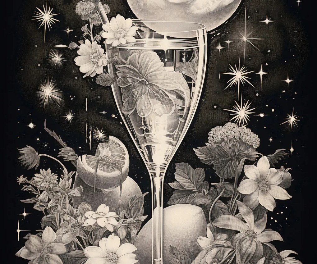 Poszter 60x50cm Kozmikus elixír