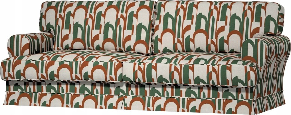 Ikea Ekeskog kinyitható kanapé huzat, zöld