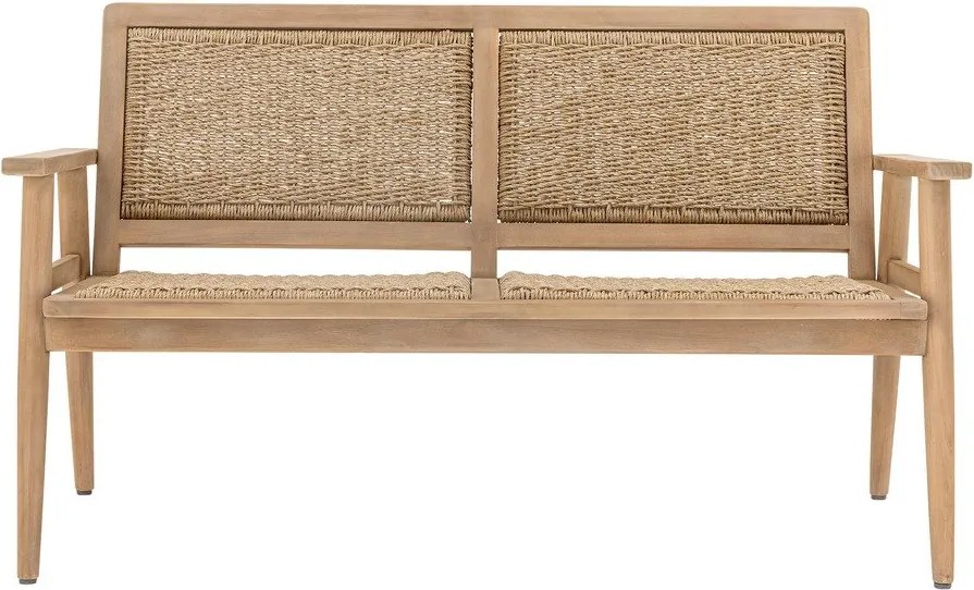 Natúr színű tömörfa kerti kanapé Sorrento – Bloomingville