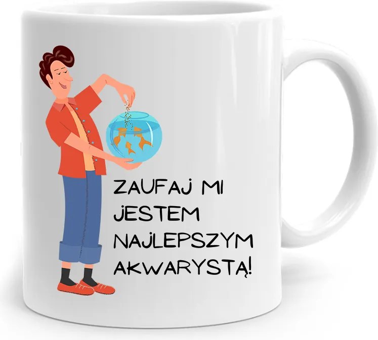 Akvarista Bögre Tökéletes Ajándék Születésnapra, fényképes nyomtatással