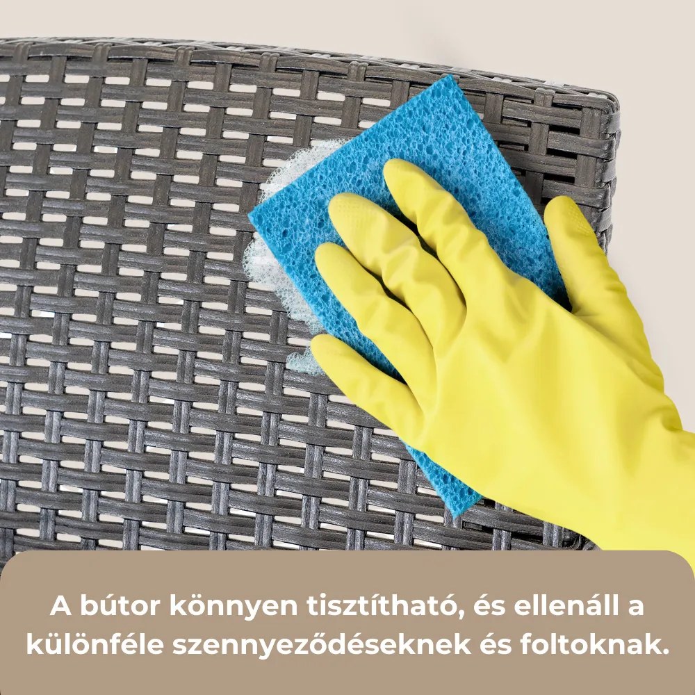 Venus Balcony kerti bútor garnitúra grafit