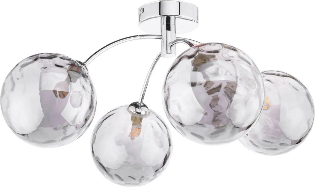 Dar Lighting modern mennyezeti lámpa izzy csiszolt króm darizz0450-10