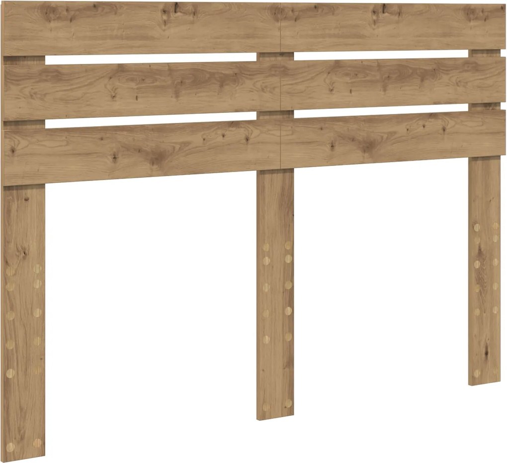 vidaXL Fejtámla Artisan tölgy 160 cm Faanyag