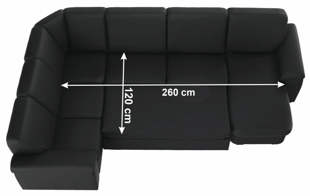 U alakú kanapé Biter U (J). 788015