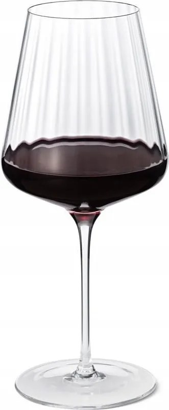 Georg Jensen Bernadotte Vörösboros poharak 540 ml 6 db