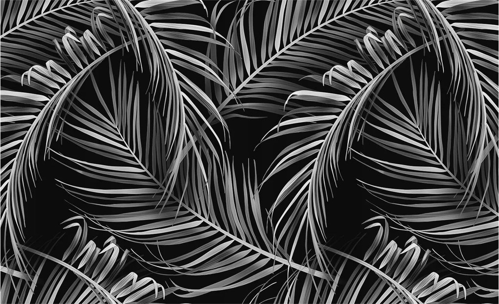 Fotótapéta Flizelin Dekoratív tapéta Egzotikus minta 416x254 Ragasztó