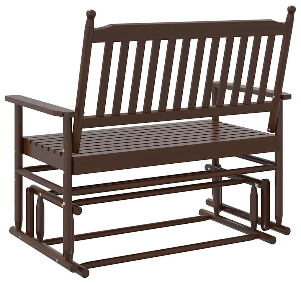 barna tömör nyárfa hintapad 118 x 70 x 104,5 cm