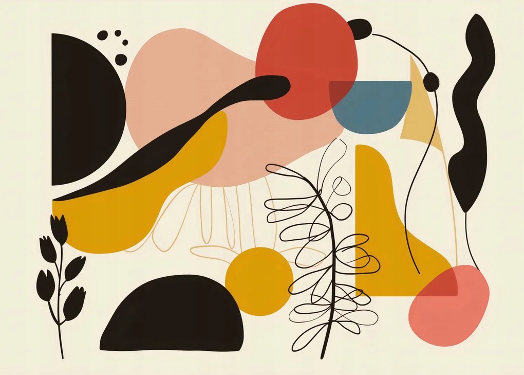 Poszter 70x50cm Rapsodia Színek