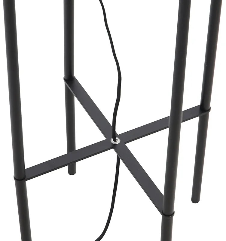 Ipari állólámpa fekete - Bliss Vefa