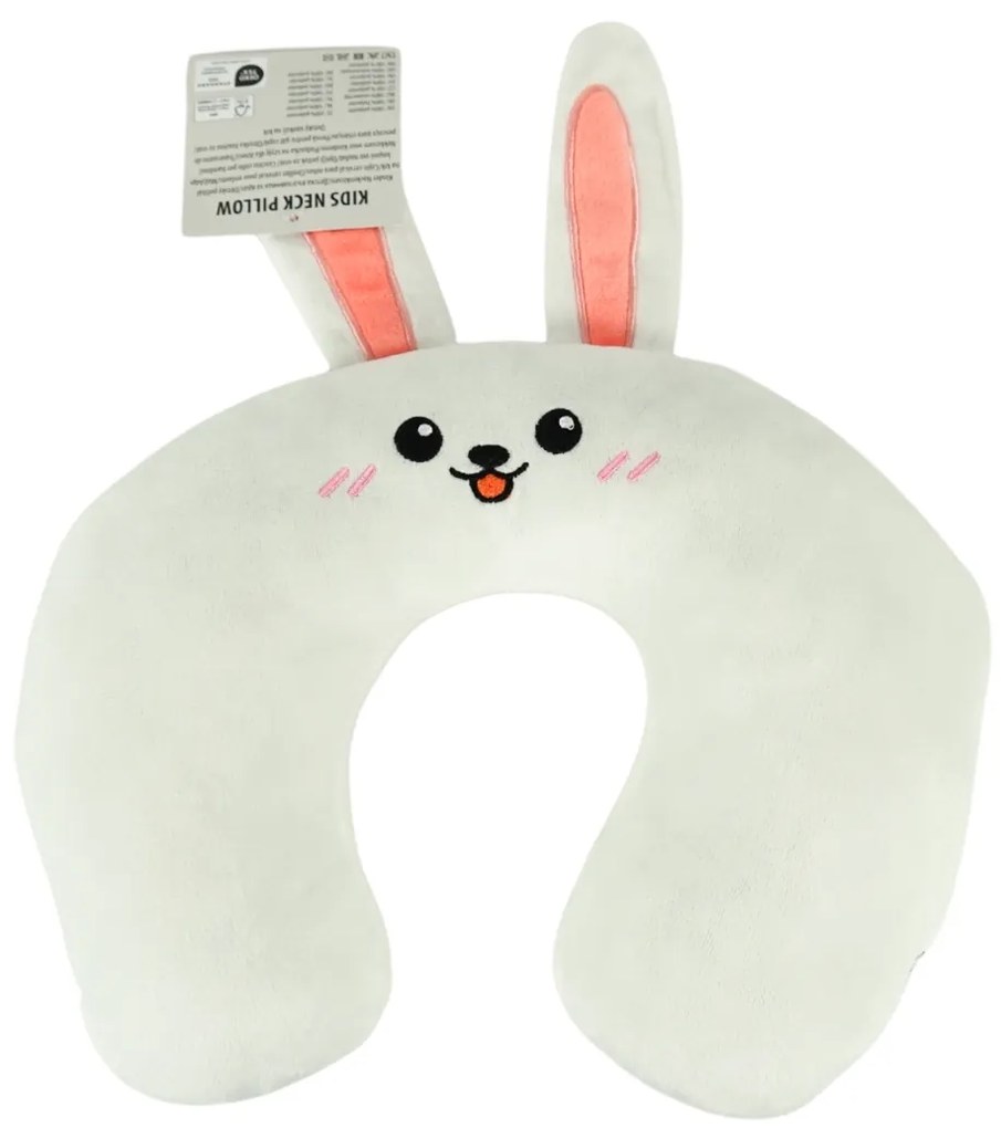 Utazós párnácska TRAVEL FRIENDS 33x25 cm plüss - több színben Termék színe: Bézs