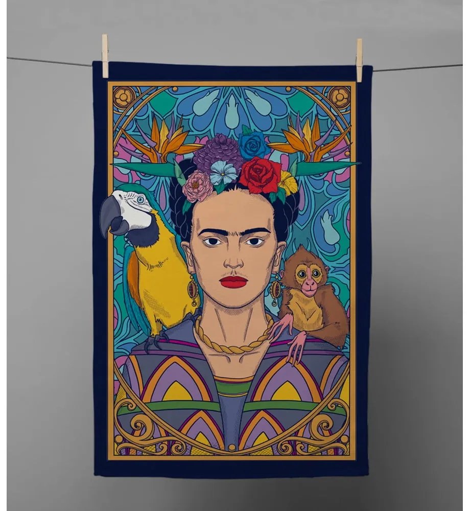 Konyharuha 50x70 cm Frida ArtDeco – Frida Kahlo