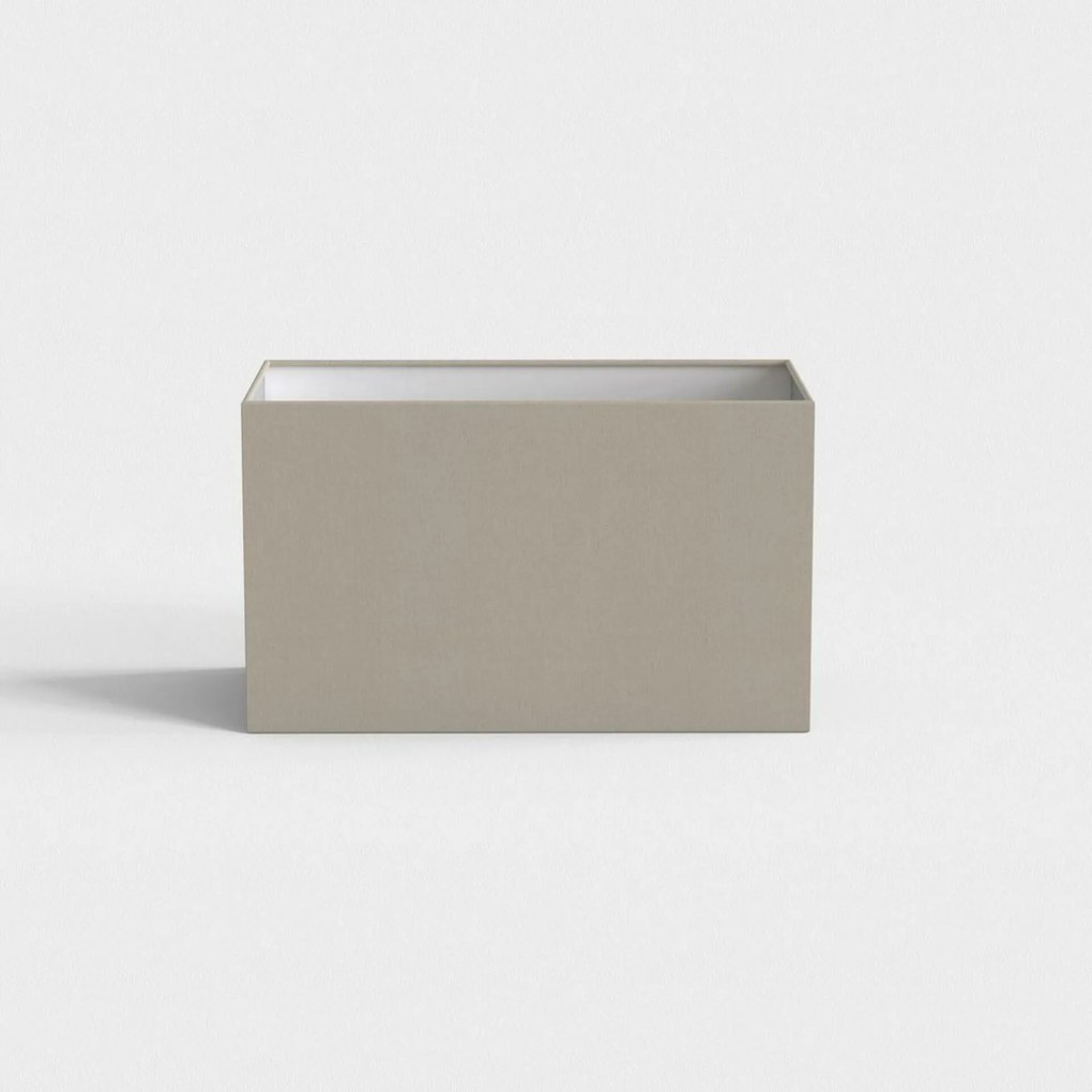 Astro lámpaernyő Téglalap alakú 285 E27-hez bézs textil 170x285x150 mm