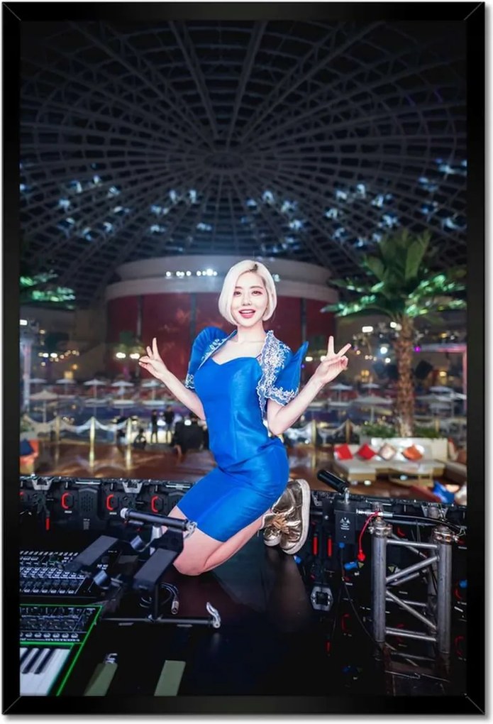 Poszterek keretben 40x60 Dj Party Dj felszerelés