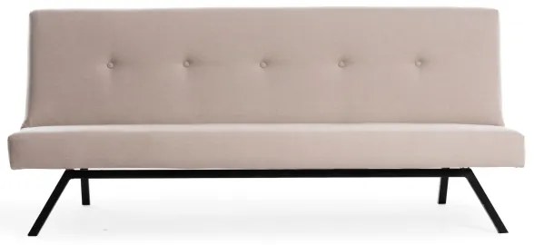 Kétüléses kanapé LOKO krémszínű/bézs