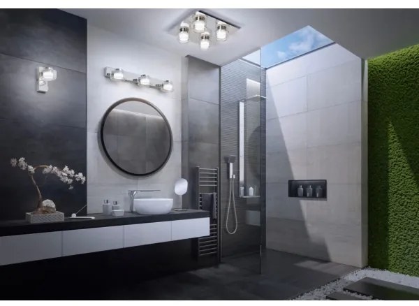 Ledvance-LED Fürdőszobai fali lámpa ORBIS FLAME 3xLED/5,5W/230V IP44 króm