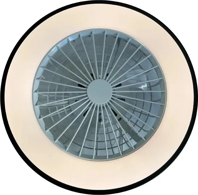 LED mennyezeti lámpa OPAL + mennyezeti ventilátor + távvezérlő 48W - LCL6344