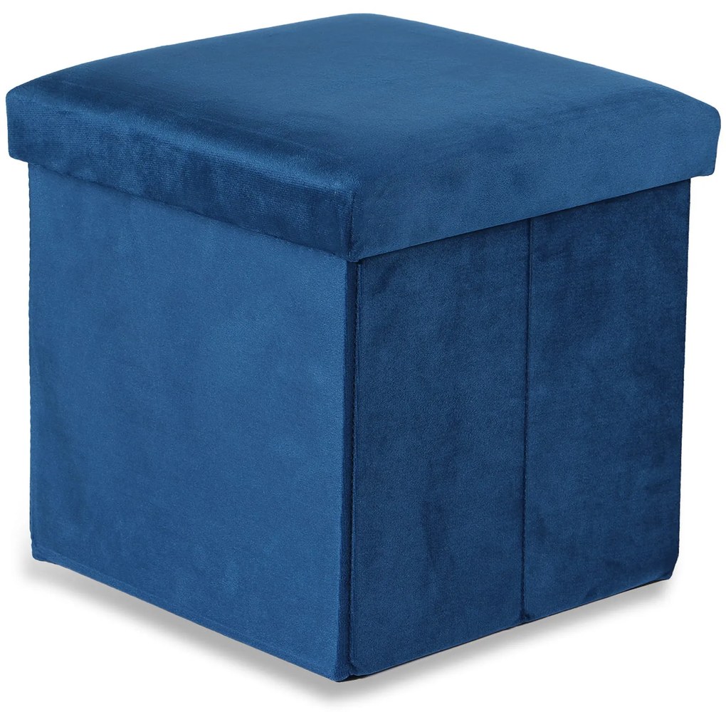 Kék összecsukható ülőke CUBEXO VELVET M