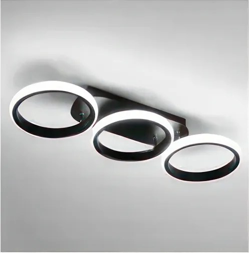 LED dimmelhető mennyezeti lámpa LED/30W/230V 3000-6500K fekete Wi-Fi Tuya + távirányító