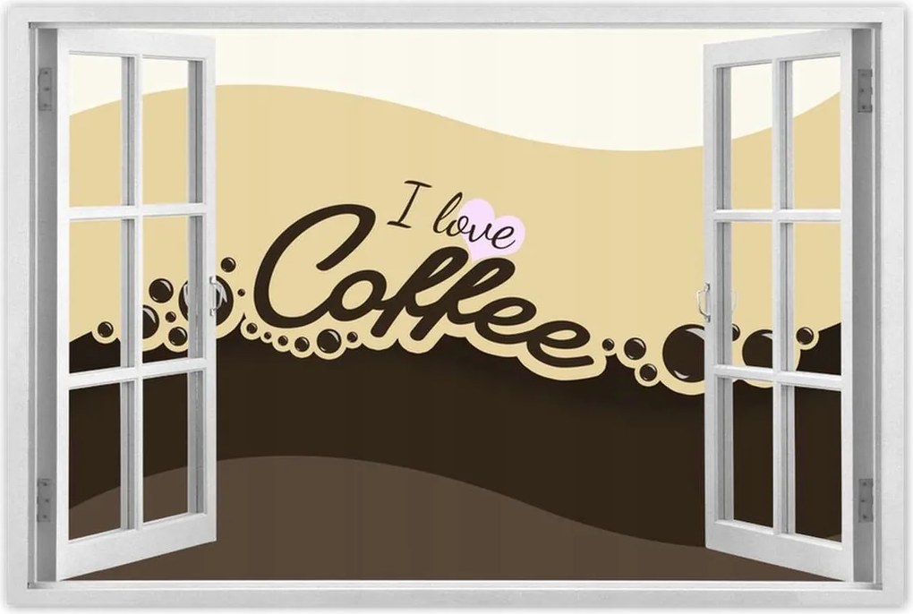 Poszterek 120x80 I love Coffee