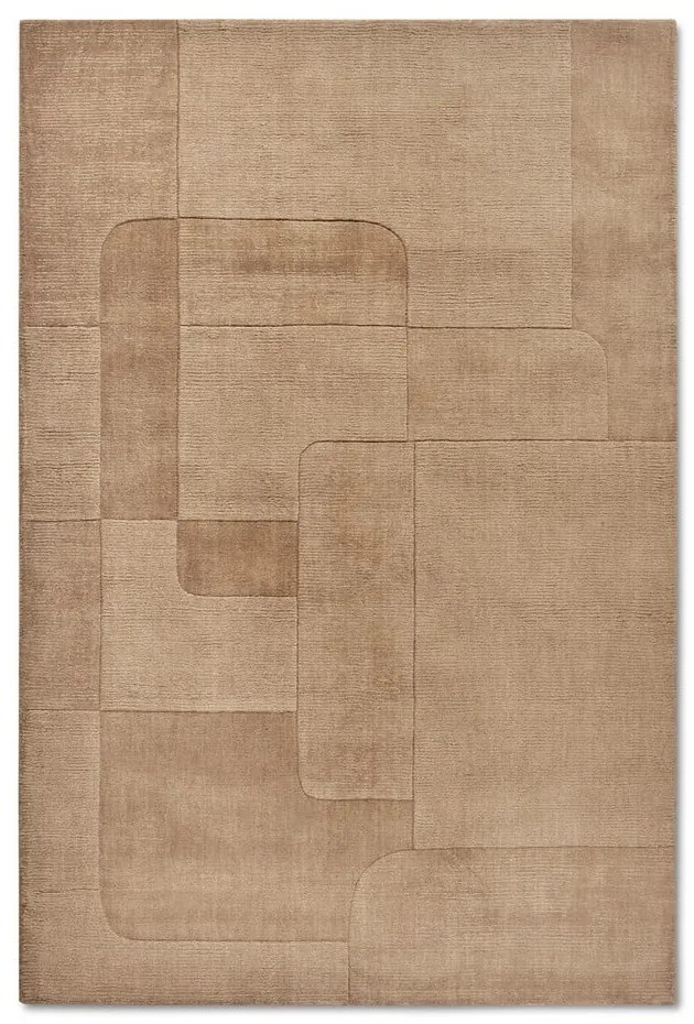 Bézs kézi szövésű gyapjú szőnyeg 160x230 cm Charlotte – Villeroy&Boch