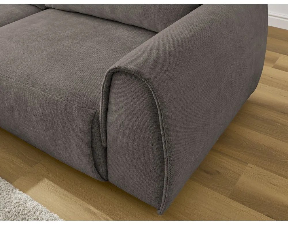 Barna sarokkanapé Aden – Bobochic Paris