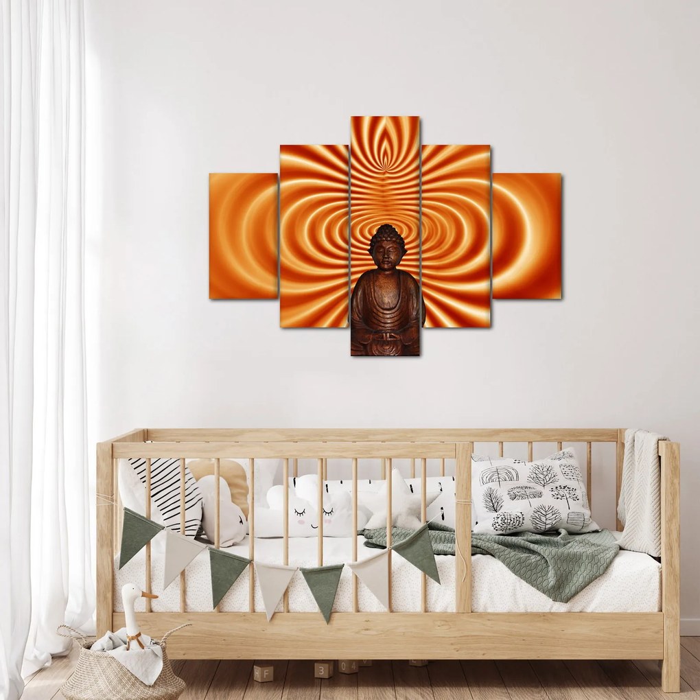 Egy szobrocska képe (150x105 cm)