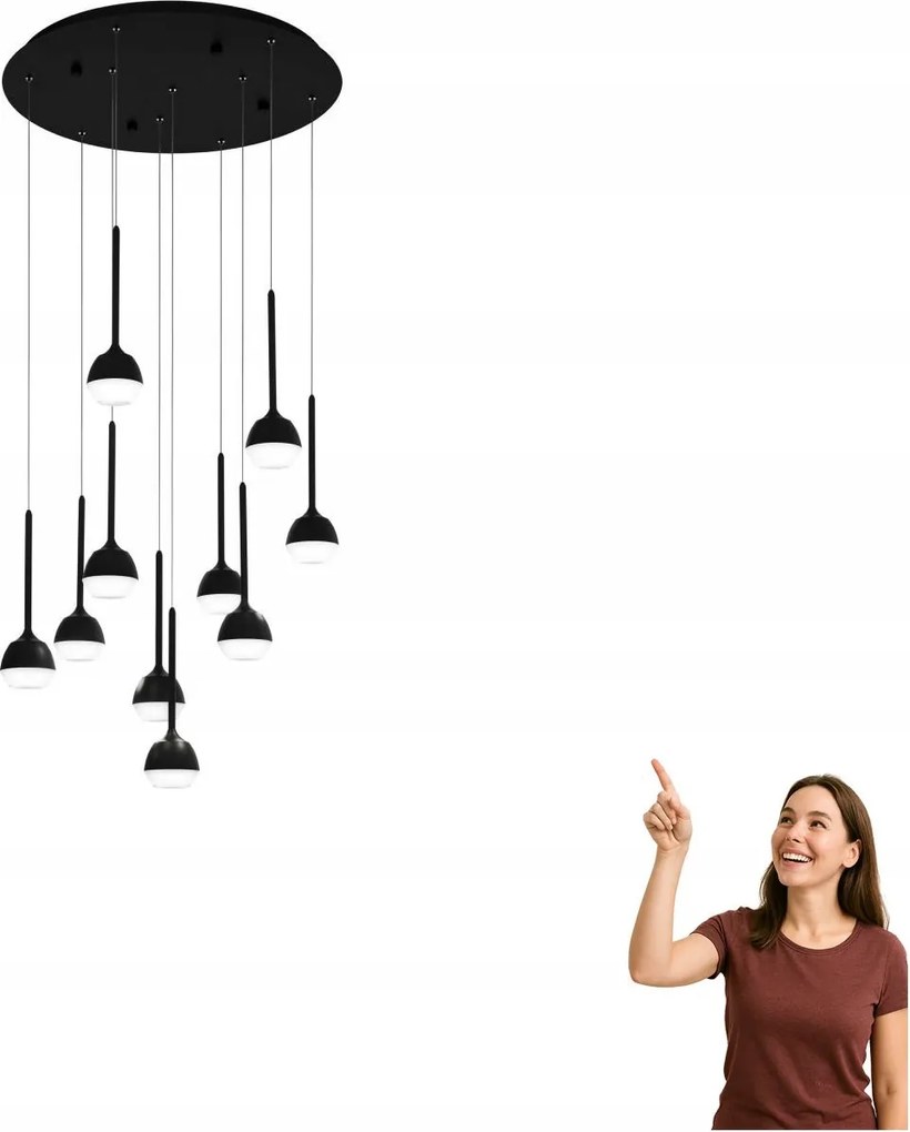 Led függőlámpa 10x4,5W Nucetto 39714 Eglo
