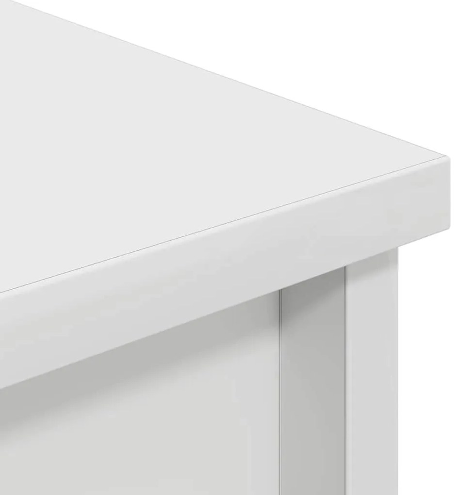 fehér szerelt fa magasszekrény 37,5x35x180 cm