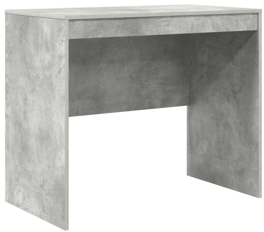 Számítógépes asztal Beton szürke MDF lap 90 x 50 x 76 cm