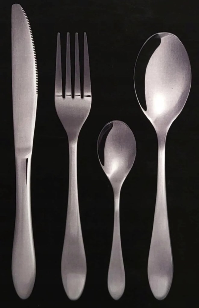 Evőeszköz szett Ambition Dark 24 db-os