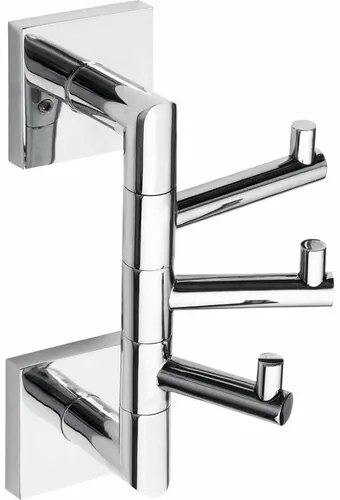 SAPHO XQ204 X-Square forgó háromkaros kilincs,króm