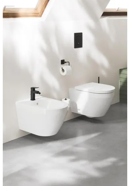 GROHE 409792430 - START CUBE pót WC-papír tartó 13,4x6 cm fekete