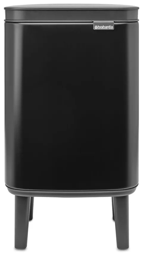 Matt fekete acél szemetes 4 l Bo Hi – Brabantia