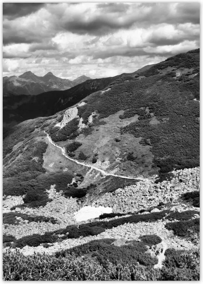 Poszterek A0 Pion Tátra Lengyel hegyek Kilátás