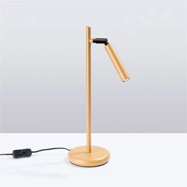 Sollux SL.1470 - Asztali lámpa PASTELO 1xG9/8W/230V arany