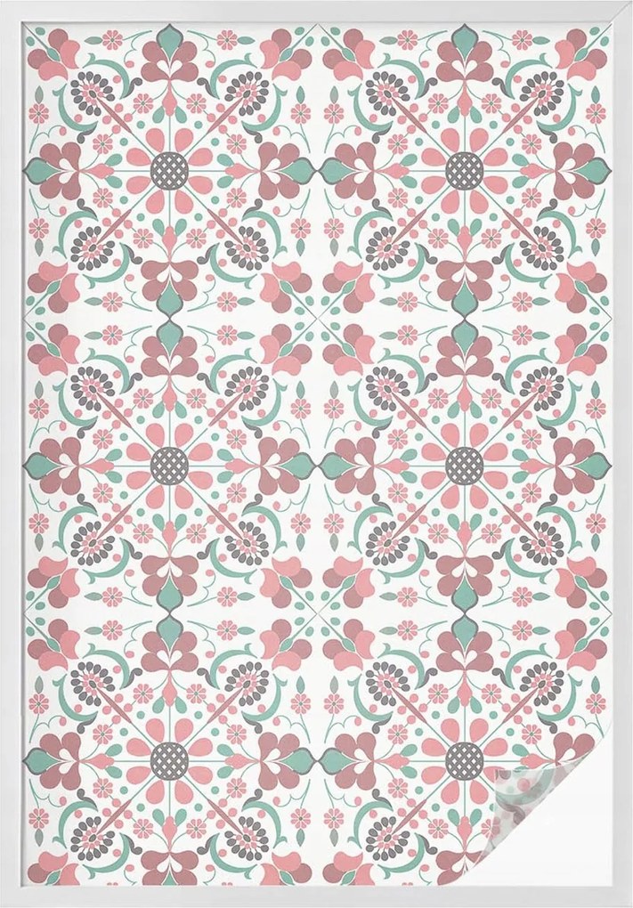 Szélvédőfólia Ablakvédő Adatvédelem Virágos harmónia 100x146