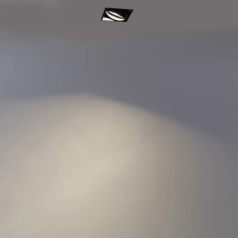 Okos beépített reflektor fekete, WiFi-vel, GU10, Trimless - Oneon 1