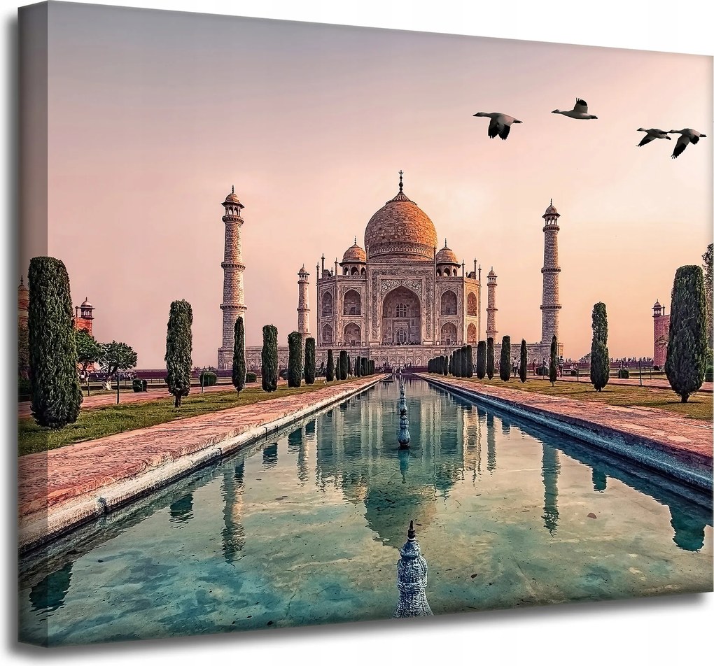 Vászonkép Tádzs Mahal Építészet India 50x40 cm Ideális ajándék