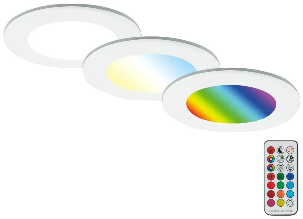 Briloner - 3x LED fürdőszobai dimmelhető lámpa LED/4,8W/230V IP65