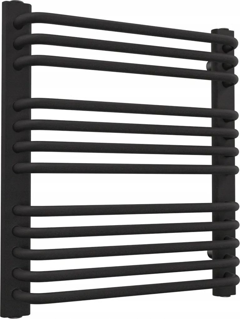 G-m 940/650 Fürdőszobás Radiátor, Fekete Színű, Strukturált Felület