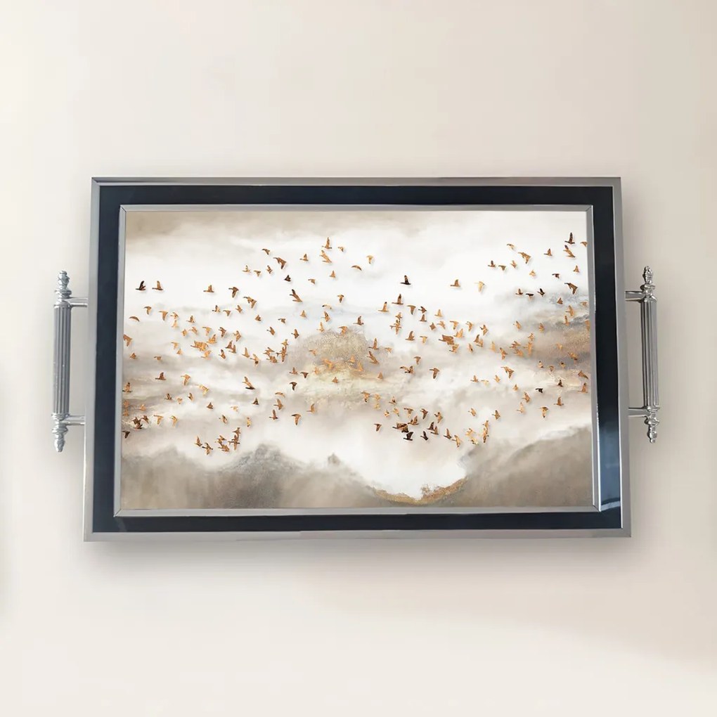 Üveg tálca, 38×24 cm – TPG9844