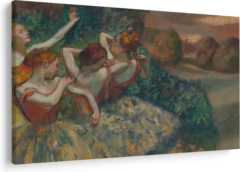 Kép - Edgar Degas, Four Dancers, reprodukciók (90x60 cm)