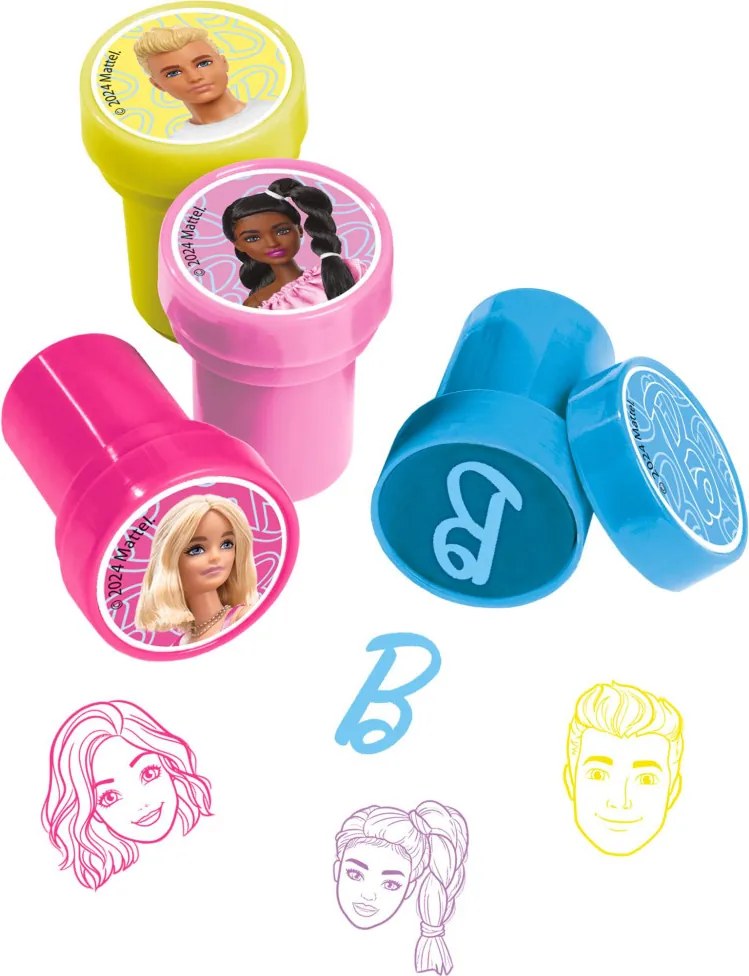 Barbie Malibu nyomda szett 12 db-os