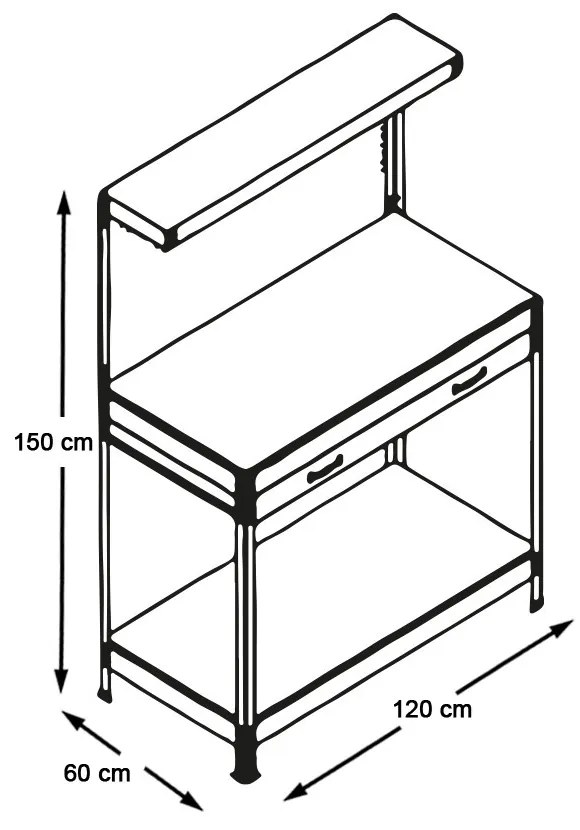 Munkapad garázsba, műhelybe